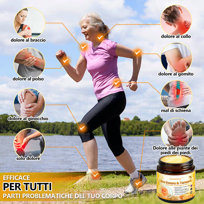 💥Aeehfeng™💥 Crema per il trattamento dell'artrite con veleno d'api e curcuma—specializzata in condizioni ortopediche e dolori articolari 🐝🐝